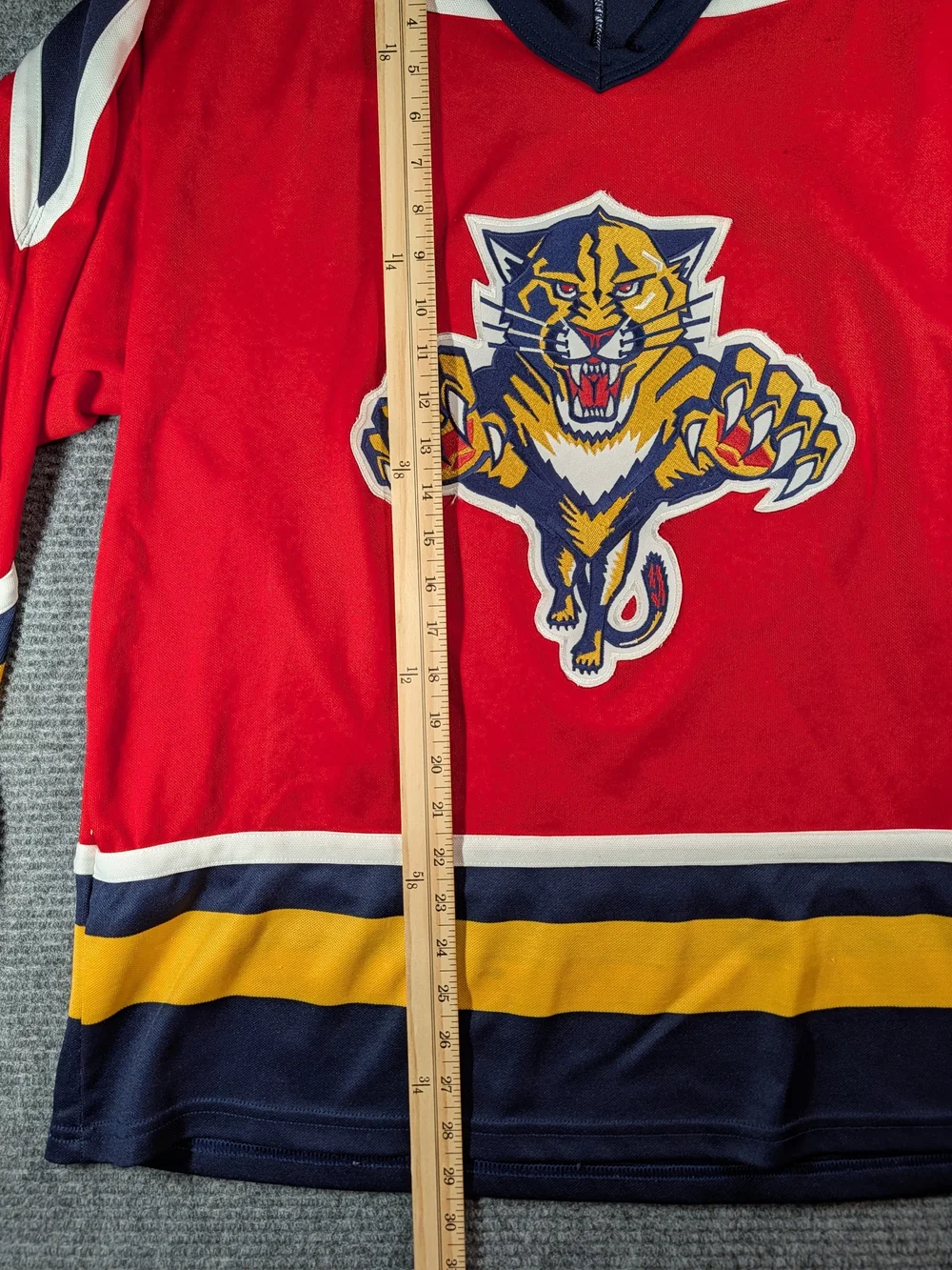Vintage 90s Florida Panthers CCM Maska Hockey Jersey Men's Large